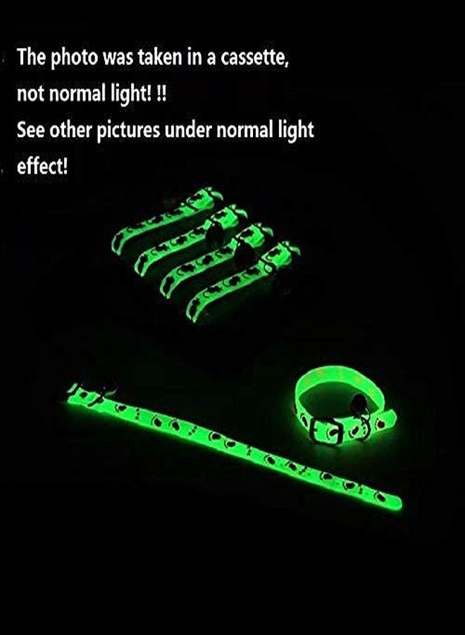 KittuPet Cat Kitten Reflective Adjustable Collar Safety Buckle with Bells Cat Radium Adjustable Collar with Bell for Puppy/Kitten (Color May Vary) - Image 5